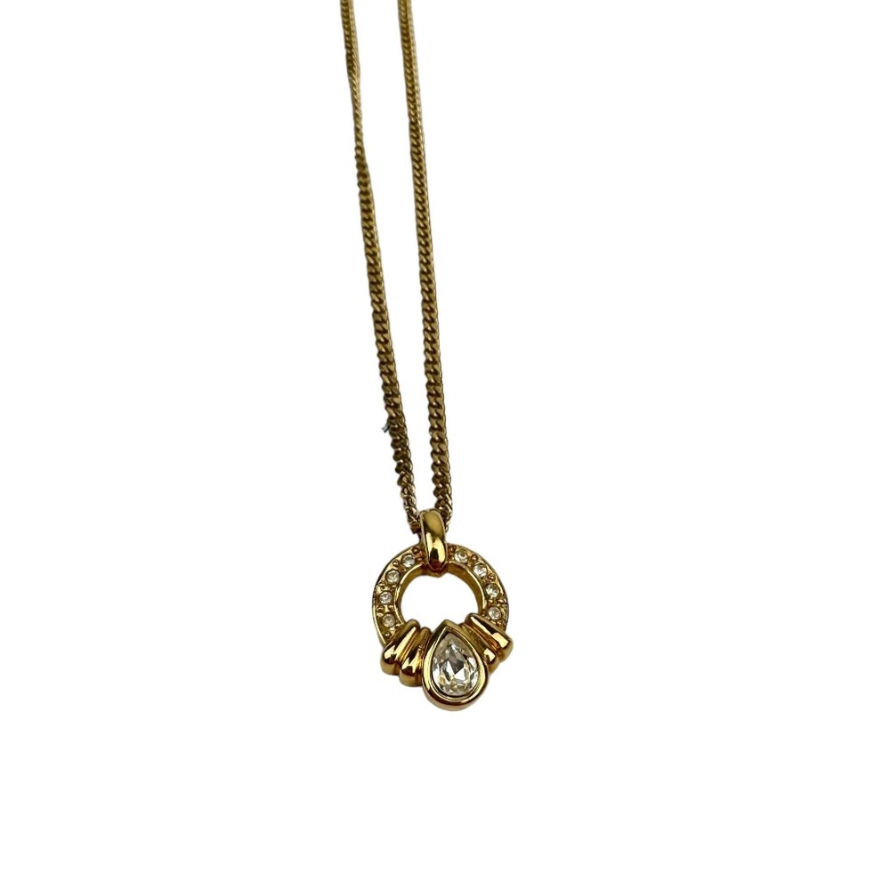 Dior vintage pendant necklace